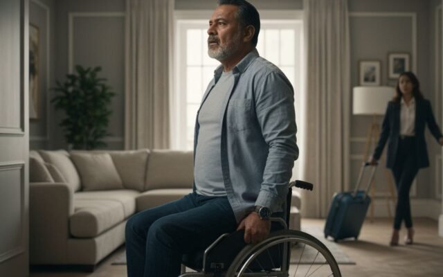 El peso de la verdad: El día que mi esposa decidió abandonarme por “inválido” sin saber quién era yo realmente