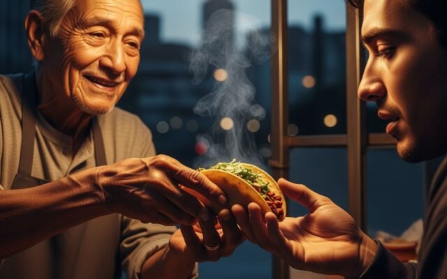 El sabor de la dignidad: Lo que sucedió cuando un joven sin nada pidió un taco fiado