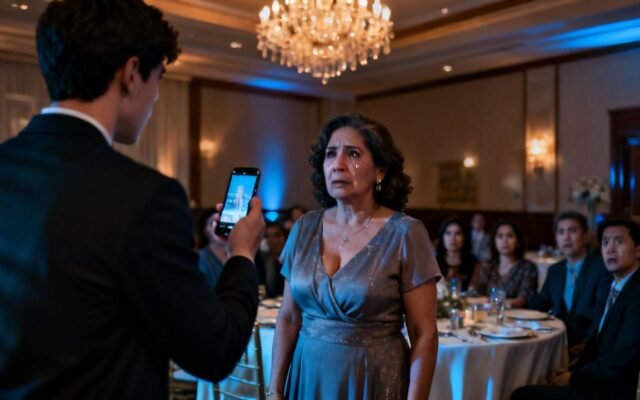 Madre humillada en cena elegante defiende su dignidad frente a todos los invitados